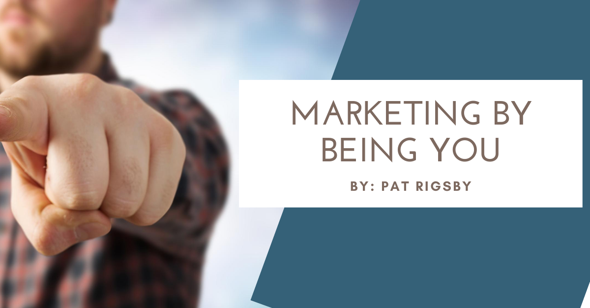 Build your own Business Series - Marketing by Being YOU