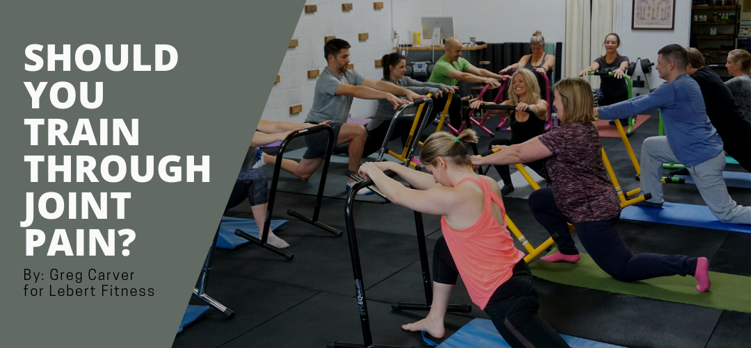 Should you train through joint pain?