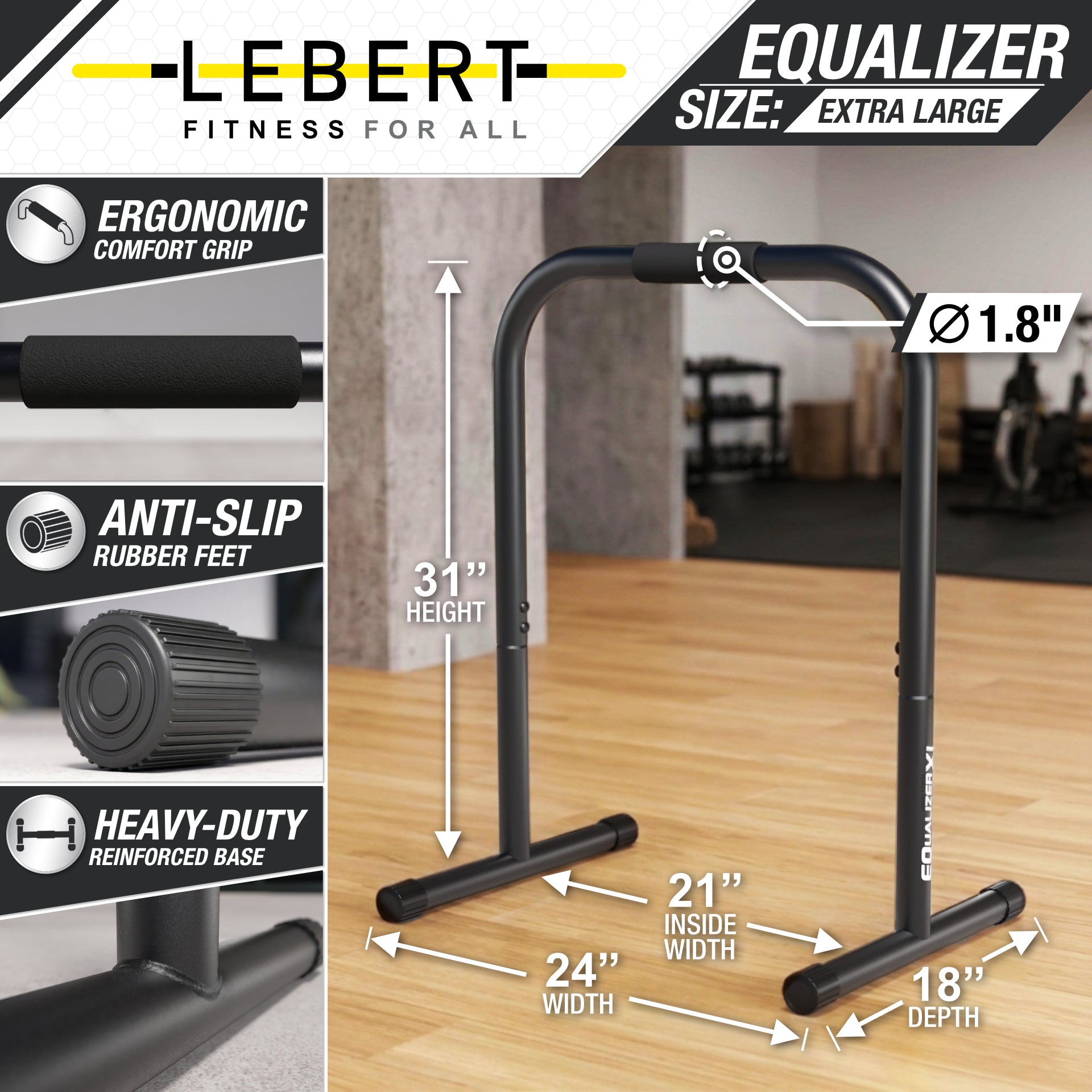 Lebert EQualizer Total Body Strengthener XL | Lebert Fitness