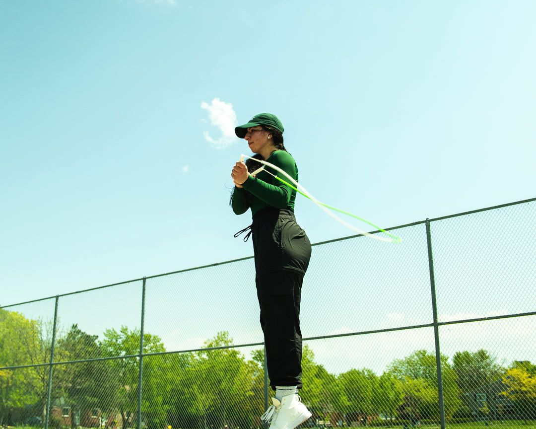 V15 Freestyle Jump Rope - Black