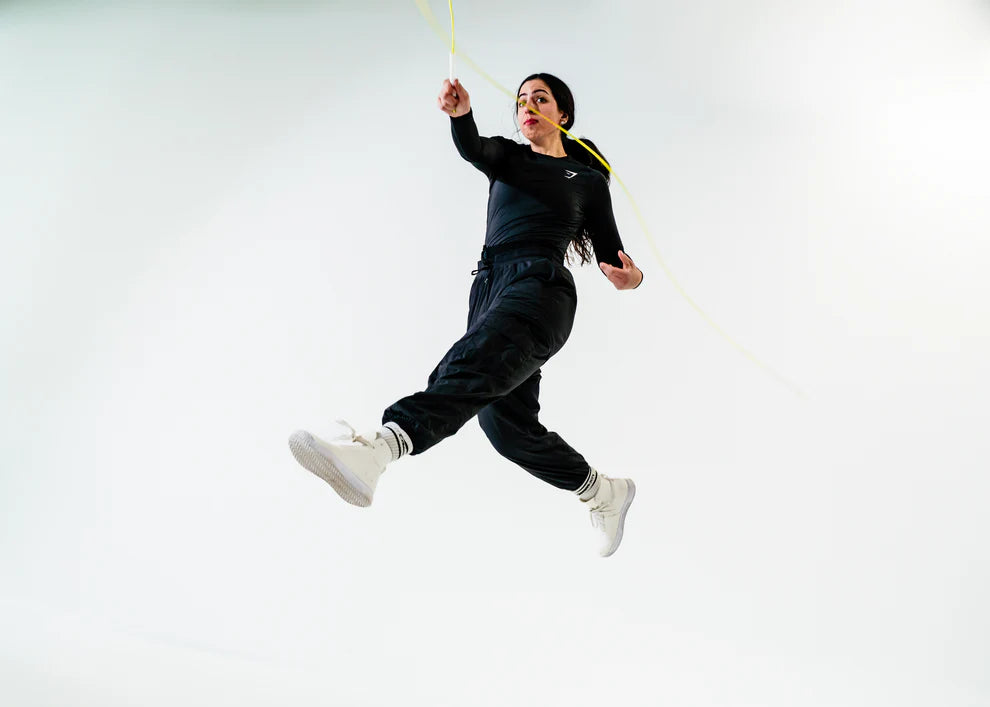 V15 Freestyle Jump Rope - Black