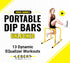 Portable Dip Bars Unlocked