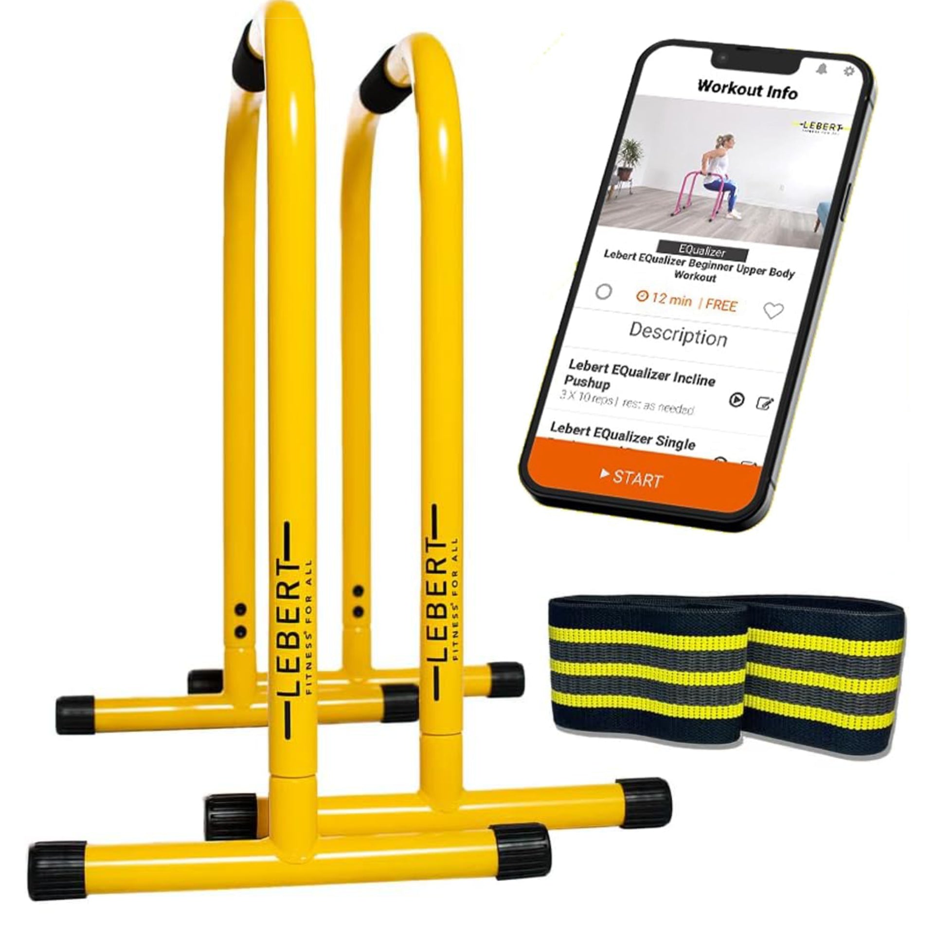 Lebert Fitness Equalizer Bars - Thumbnail 3